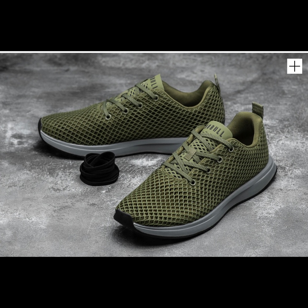 NoBull Moss Mesh Runner Sneakers